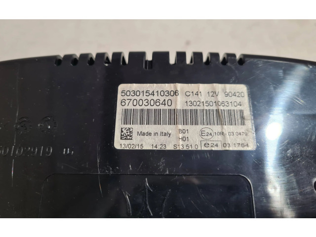 Přístrojová deska  Maserati Ghibli 2016 670030640, 503015410306  