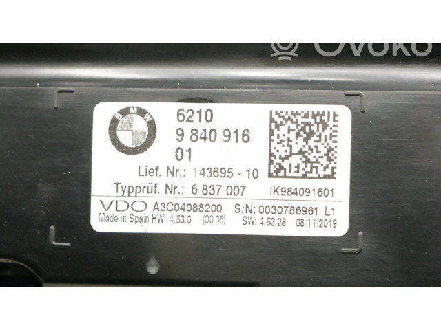 Přístrojová deska BMW X2 F39 2019 9840916