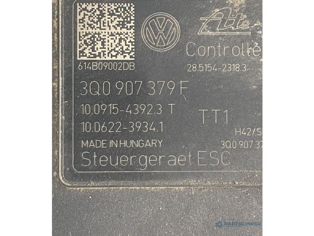 Блок АБС 3Q0907379F, 3Q0614517F Volkswagen Golf VII 2013 - 2019 года