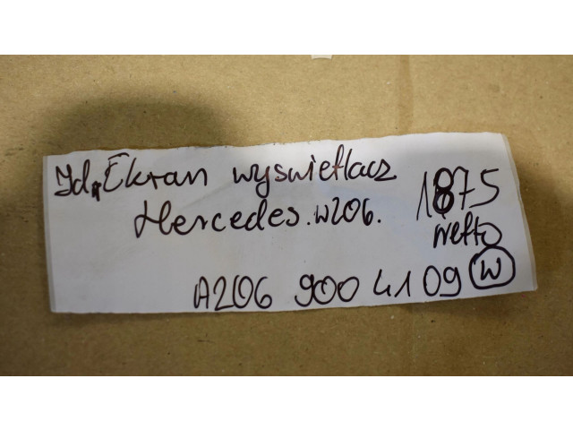 Přístrojová deska  Mercedes-Benz C W206 2025 A206900410955595  