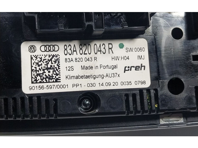 Блок управления климат-контролем 4F0907289G Audi A6 S6 C6 4F