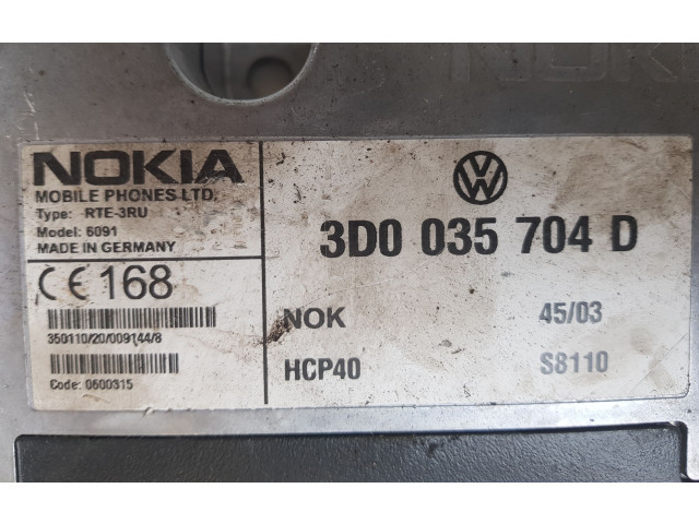 Подушка безопасности в сиденье 3D0035704D Volkswagen Phaeton