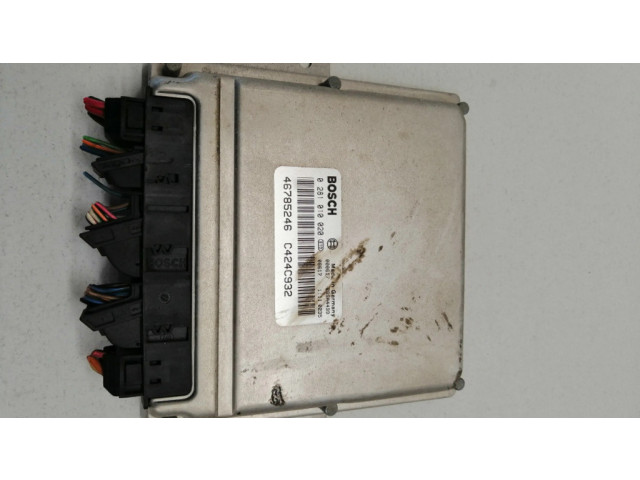 Řídící jednotka 46785246, 0281010020 Alfa Romeo 156 2000