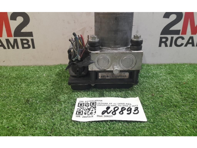 Блок АБС AX232C405AB, 306DT Jaguar XF X250 2007 - 2015 года