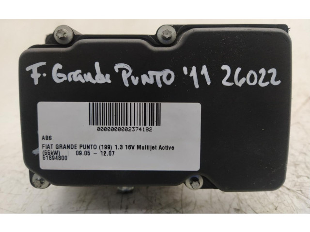 Pojistková skříňka Блок ABS 51894800 Fiat Punto (199) 2011