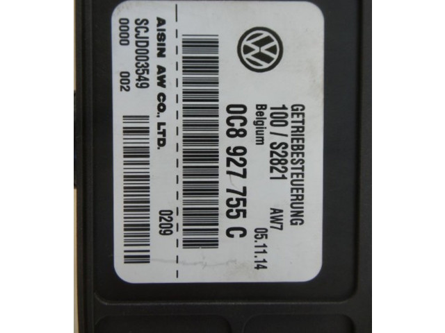 Блок управления коробкой передач 0C8927755C, 0C8927755C   Volkswagen Touareg II