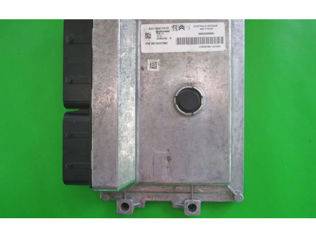 Блок управления двигателем ECU 9829598880, 9815037580   Citroen C3