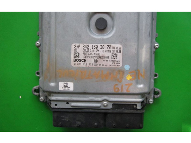 Řídící jednotka A6421503872, 0281014322 Mercedes-Benz CLS AMG C219 2008