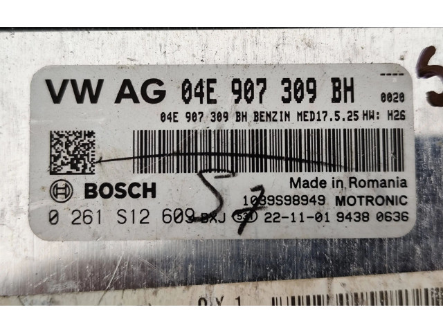 Блок управления двигателя 04E907309BH, 0261S12609   Volkswagen Touran III
