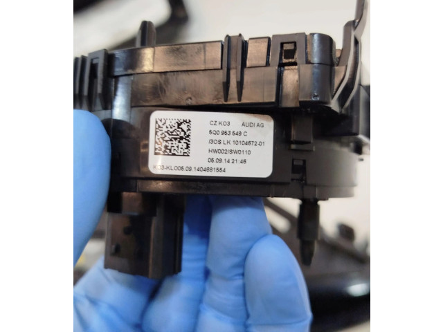 Подрулевой шлейф SRS 5Q0953549C   Audi A3 S3 8V