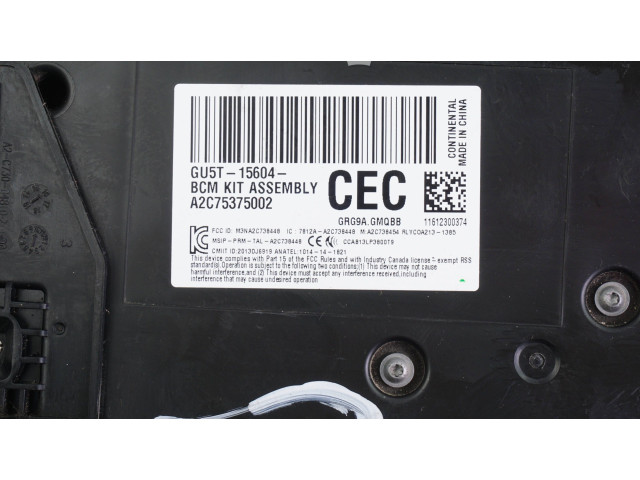 Блок комфорта GU5T15604CEC Ford Ranger