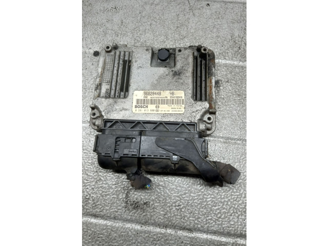 Блок управления двигателем Блок управления Chevrolet Nubira