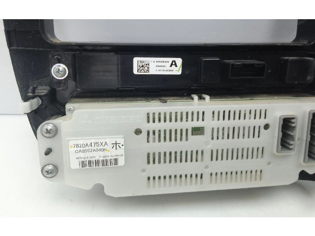 Блок управления климат-контролем 7820A475XA Mitsubishi Outlander