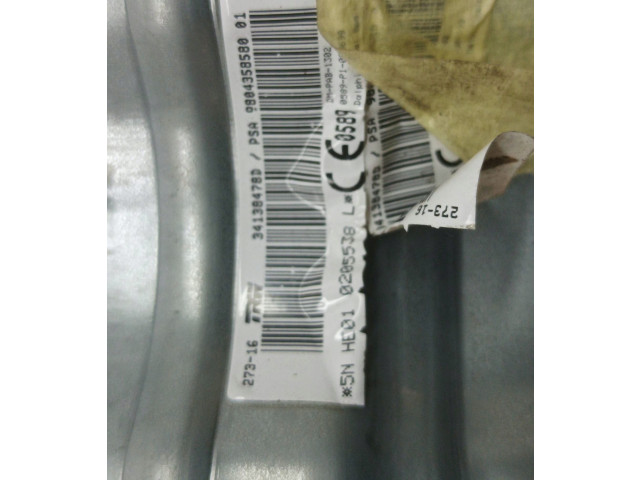 Подушка безопасности пассажира 34138478D, 9804358580   Citroen C4 Cactus