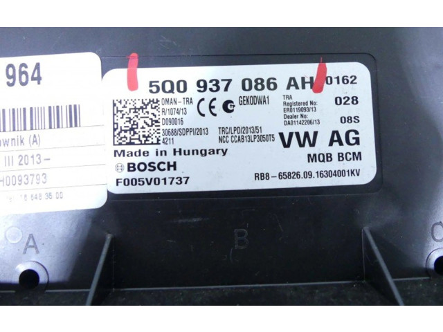 Модуль кузова 5Q0937086, IMPRK1319964   Skoda Octavia Mk3 (5E)    