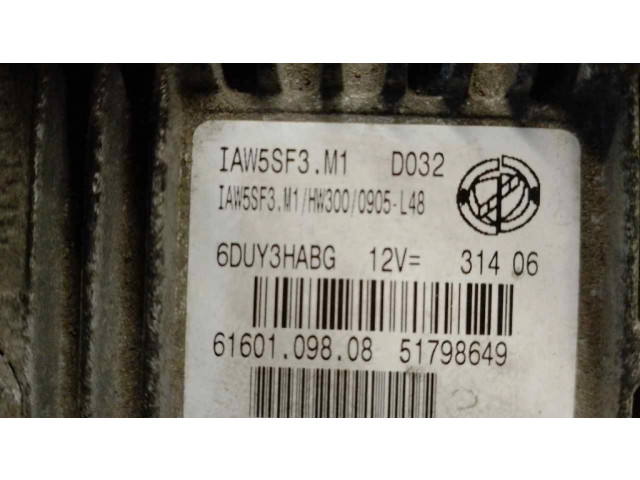 Řídící jednotka 51798649 Fiat Punto Evo 2009