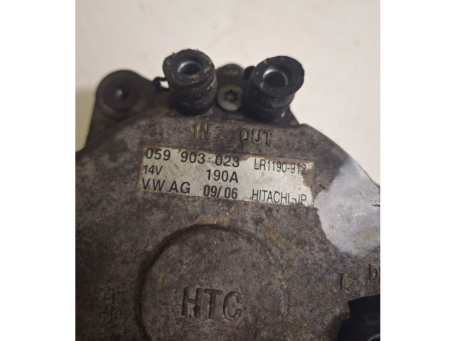 Генератор LR1190912, 059903023 Volkswagen Phaeton