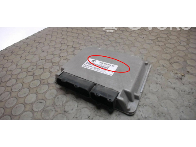 Блок управления двигателя 06A906019AN, NICHTZUTREFFEND Skoda Octavia Mk1 (1U)