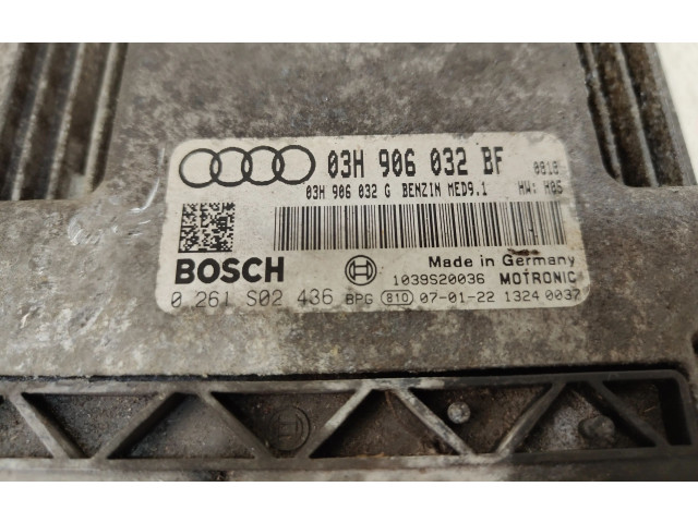Řídící jednotka 03H906032BF, 0261S02436   Audi Q7 4L 2007