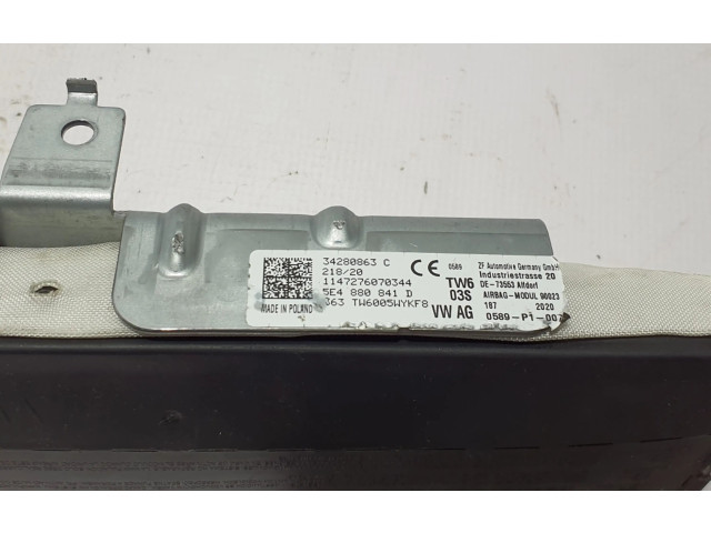 Подушка безопасности для колен 5E4880841D Skoda Octavia Mk4