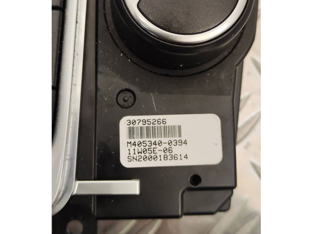 Блок управления климат-контролем 30795266, M4053400394 Volvo S60