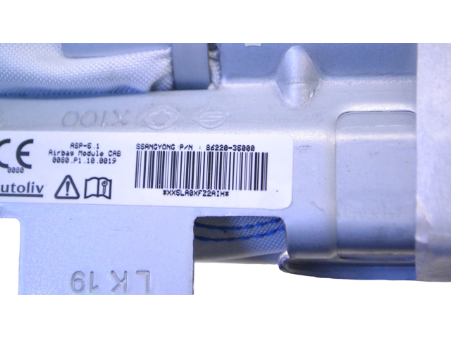 Боковая подушка безопасности 8622035000   SsangYong Tivoli