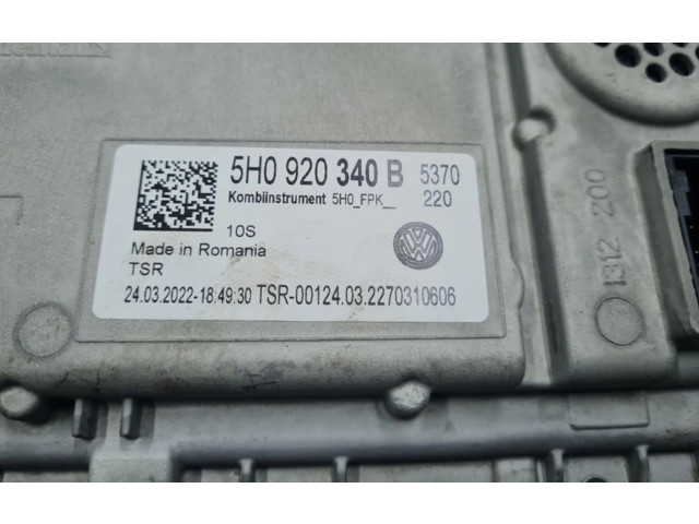 Панель приборов 5H0920340B Volkswagen Golf VII