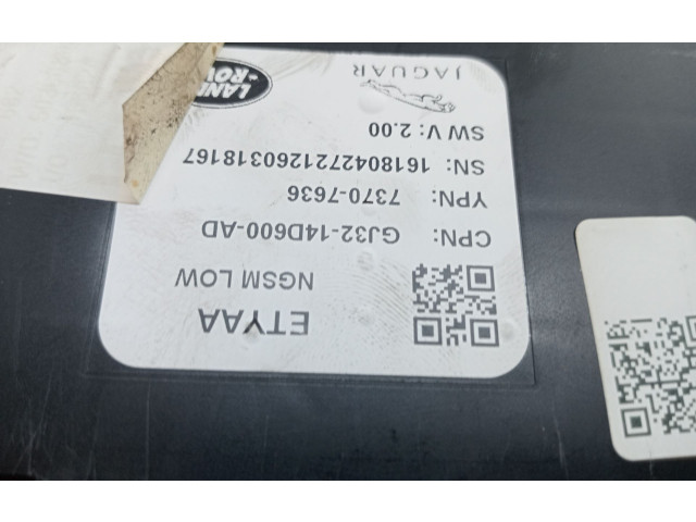 Блок управления двигателем Блок управления C2D43858, GJ3214D600AD Jaguar XJ X308