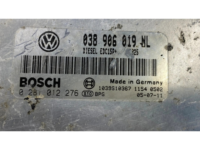 Блок управления двигателя 038906019NL, 0281012276 Seat Ibiza III (6L)