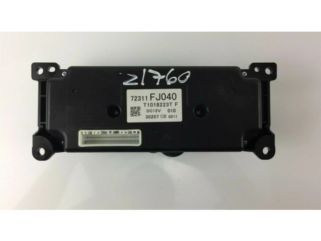 Блок управления климат-контролем 72311FJ040, Z1760   Subaru XV