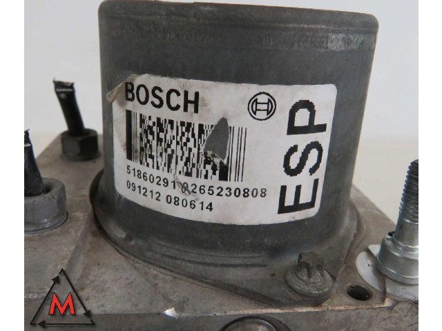 Блок управления АБС 0265230808, 51860291   Fiat Punto Evo