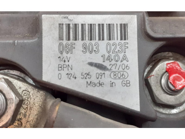 Генератор 06F903023F   Audi A3 S3 8L      