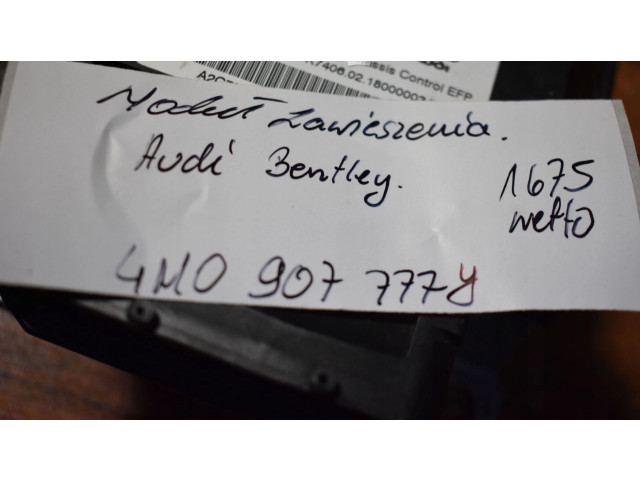 Блок управления заднего моста 4M0907777J5555 Bentley Bentayga