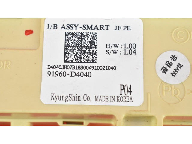 Pojistková skříňka 91960-D4040, 91960-D4040 KIA Optima 2019