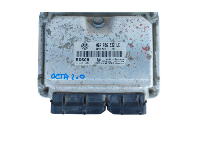 Блок управления двигателем Блок управления 06A906032LC, 26SA8336   Skoda Octavia Mk1 (1U)