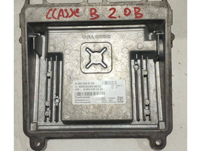 Řídící jednotka A2669000700, A2669000700 Mercedes-Benz B W245 2009