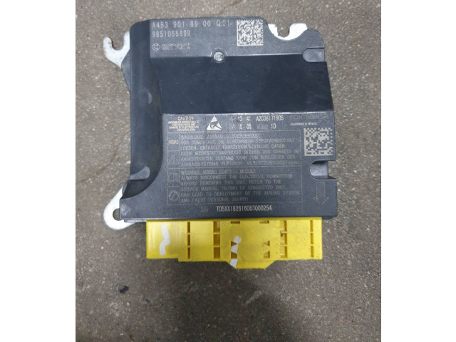 Блок подушек безопасности 985105589R, A4539018900 Smart ForTwo III C453
