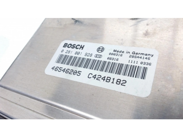 Řídící jednotka 0281001928, 46546205 Fiat Bravo - Brava 2000