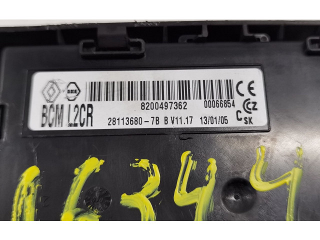 Pojistková skříňka Řídící jednotka BSM 8200497362, 281136807B Renault Modus 2005