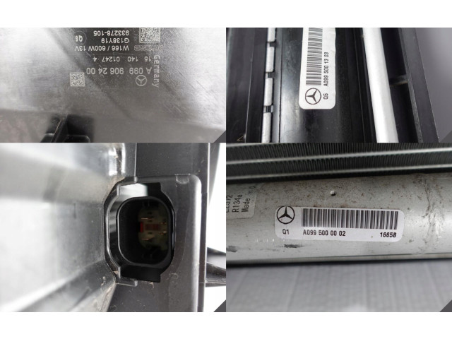 Комплект радиатора       Mercedes-Benz GLE (W166 - C292)  2015 - 2017 года   