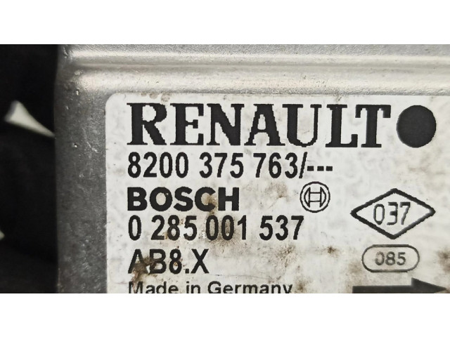 Блок подушек безопасности 8200375763, 0285001537 Renault Clio III