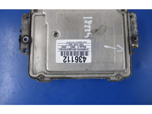 Блок управления двигателем Блок управления 3M61-12A650-AA, 3M61-12A650-AA Mazda 3 I