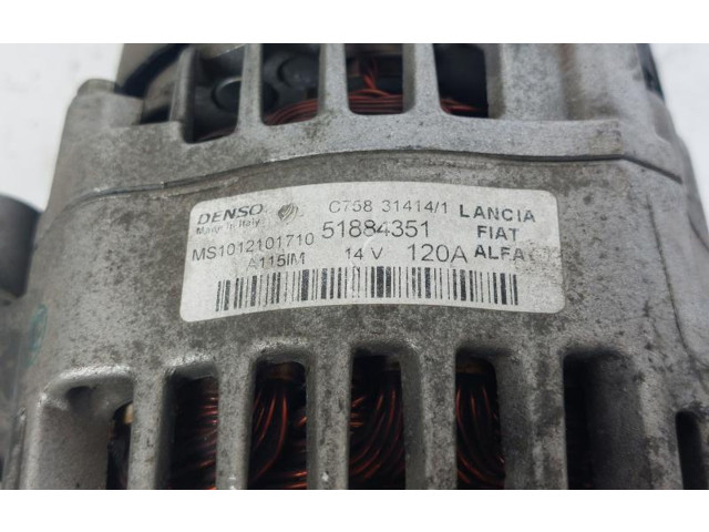 Генератор 51884351, 51884351 Jeep Renegade