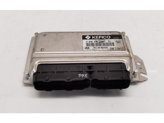 Блок управления двигателя 3911002420, 9030930266F Hyundai Getz