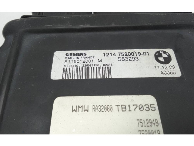 Řídící jednotka 752001901 Mini One - Cooper R50 - 53 2004