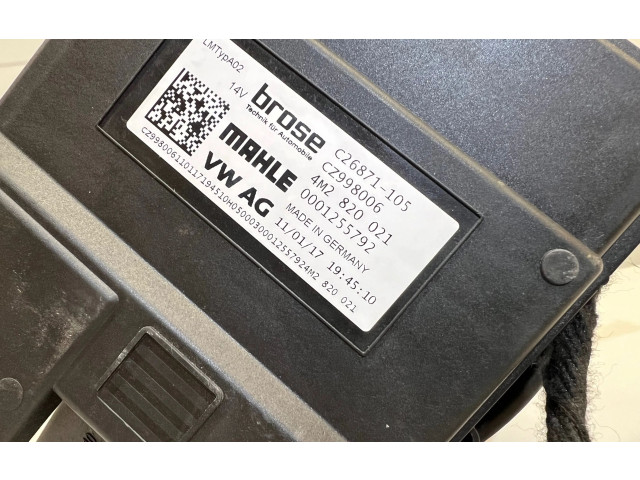 Вентилятор печки 4M2820021 Audi A4 Allroad B9