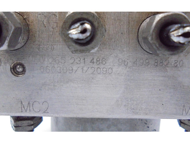 Блок управления АБС 0265231486 Citroen C4 I