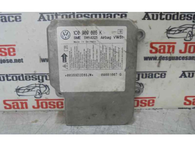 Блок подушек безопасности 1CO909605K Skoda Fabia Mk2 (5J)