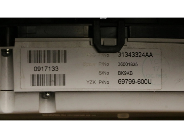 Панель приборов 31343324AA, 31343324AA   Volvo V70       
