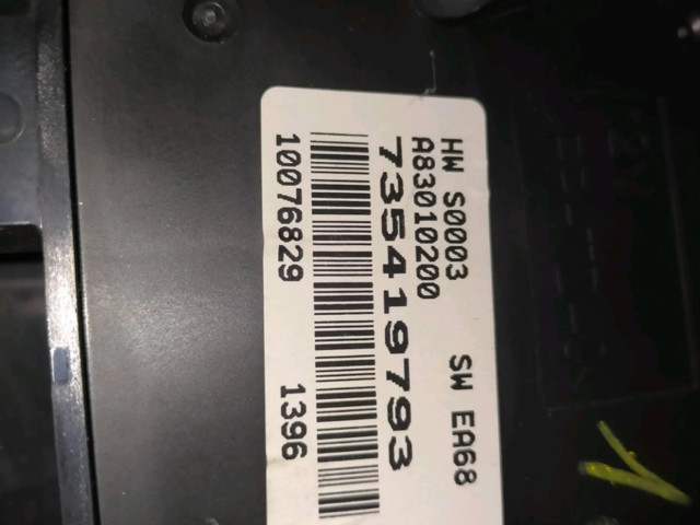 Блок управления климат-контролем 735419793   Fiat Grande Punto